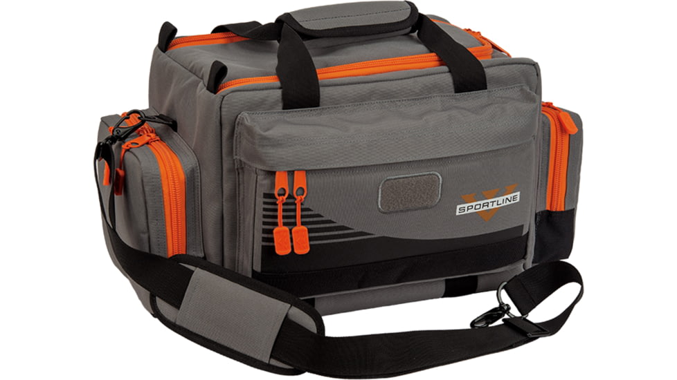 Voodoo Tactical Range Bag, Gray/orange - 15-7001014000