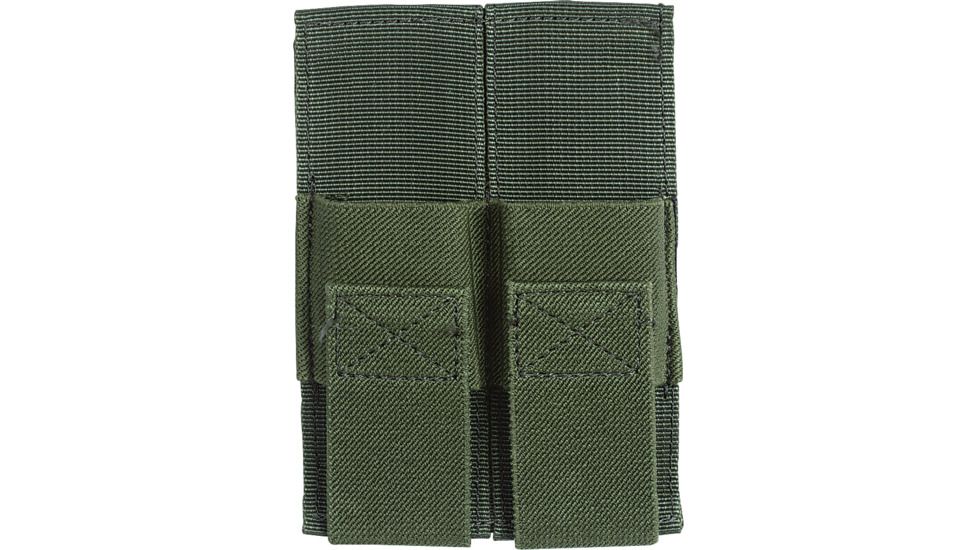 Voodoo Tactical Removable Pistol Mag Pouch, Double, OD Green, 20-0119004000