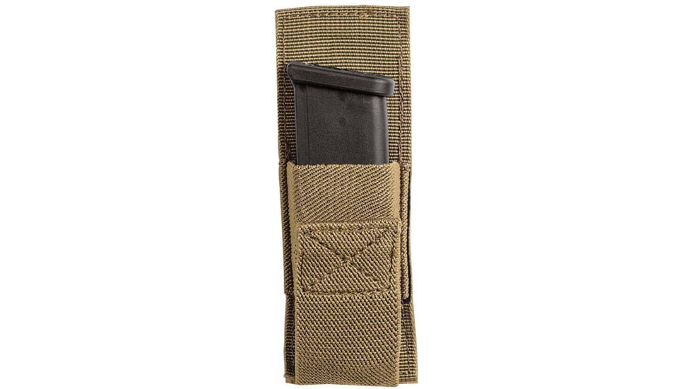 Voodoo Tactical Removable Pistol Mag Pouch, Single, Coyote, 20-0118007000