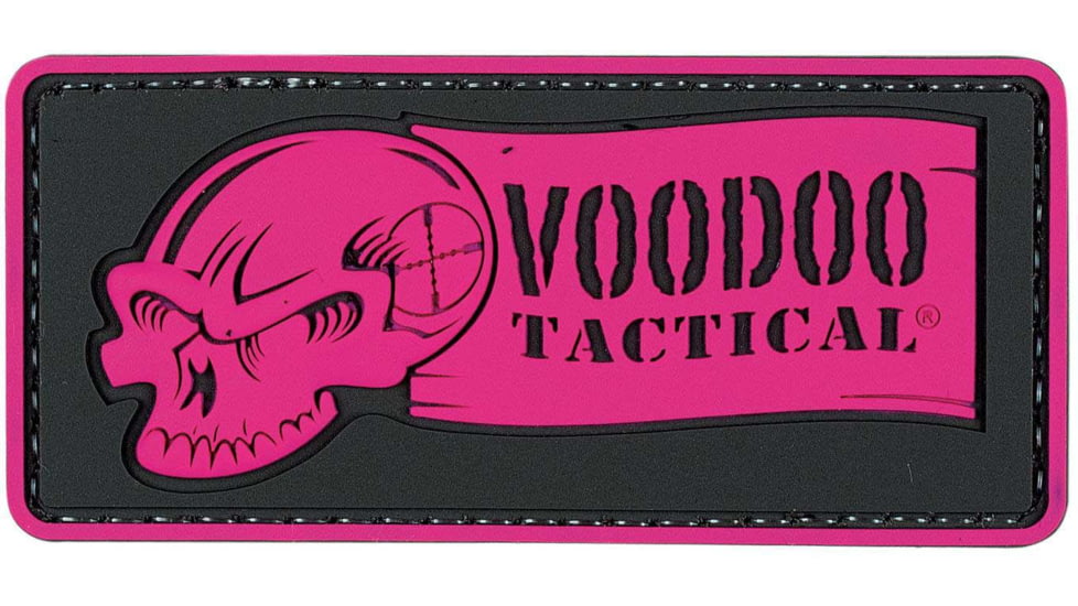 Voodoo Tactical Ribbon Logo Patch, Hi-Viz Green, 07-0911080000