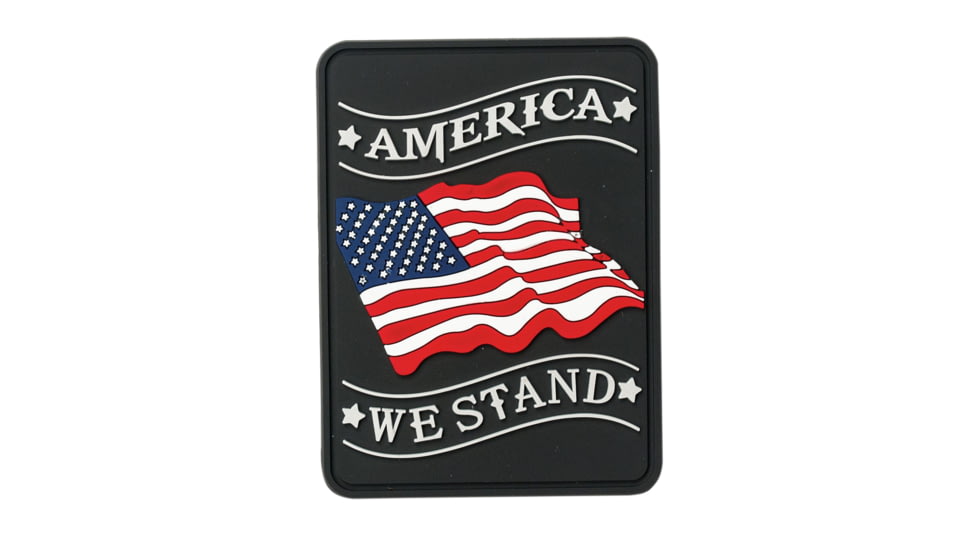 Voodoo Tactical America We Stand Patch, Rubber, 07-0984000000
