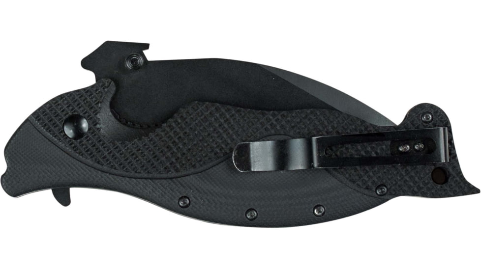 Voodoo Tactical Self-Defense Folding Knife, Black, 03-0176001000