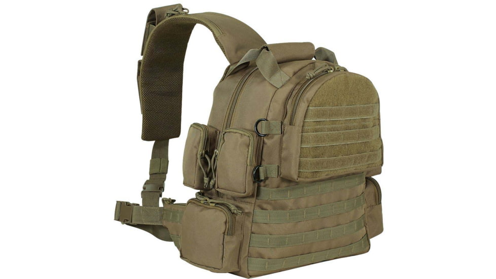Voodoo Tactical Tactical Sling Bag, Coyote, 15-9961007000
