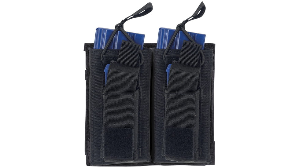 Voodoo Tactical The Peacekeeper Dual Mag Pouch, Black, 20-0228001000