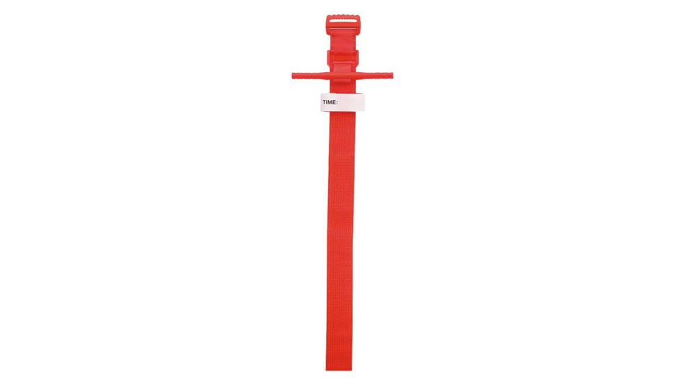 Voodoo Tactical Tourniquet Survival Gear, Hi-Viz Orange, Small, 10-5002100000