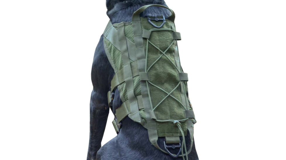 Voodoo Tactical Tracking And Field K9 Harness, OD Green, 20-0232004000