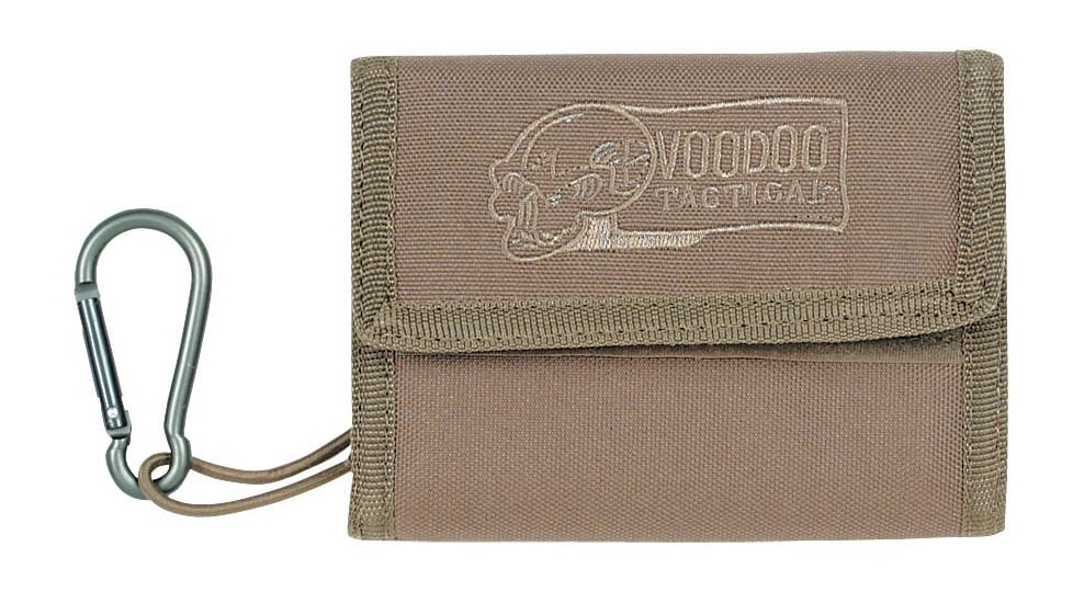Voodoo Tactical Tri-Fold Wallet, Coyote, 20-0124007000