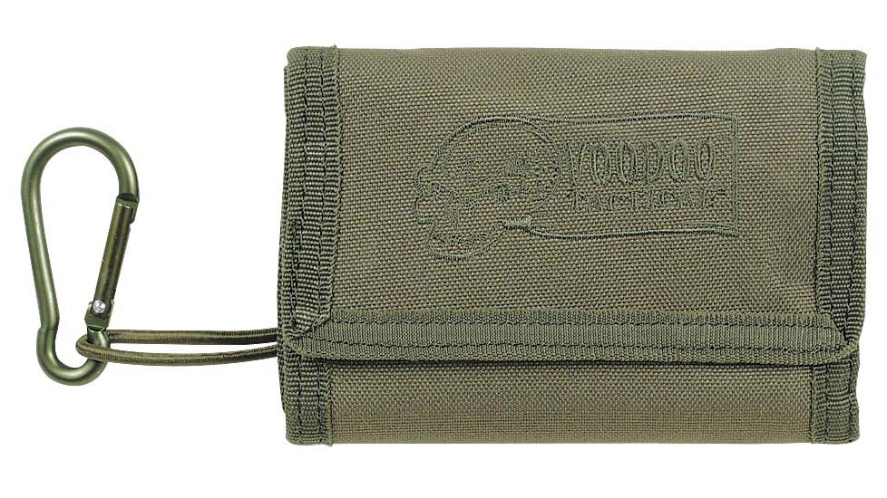 Voodoo Tactical Tri-Fold Wallet, OD Green, 20-0124004000