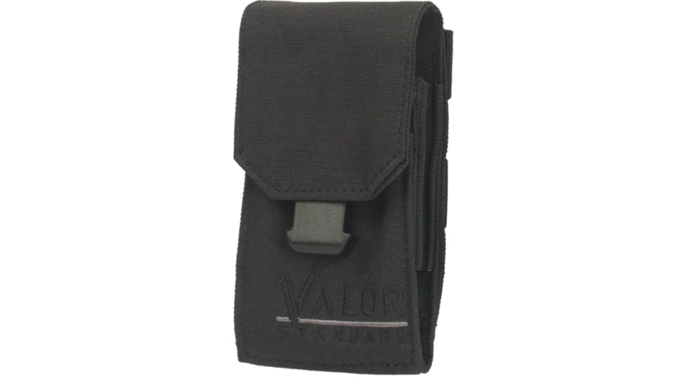 Voodoo Tactical Valor Standard Cell Phone Pouch, Black, One Size, 15-0291001000