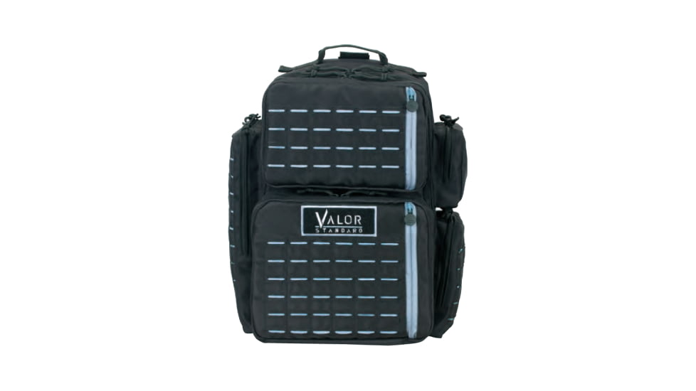 Voodoo Tactical Valor Standard Qob Pack, Black/Slate Blue, 15-0289130000