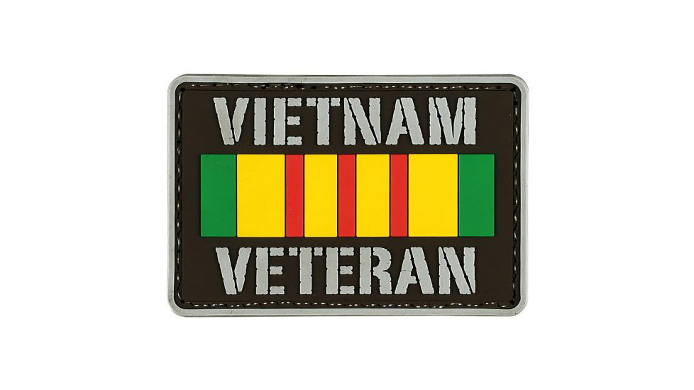 Voodoo Tactical Vietnam Veteran Combo Patch Set, Rubber, 07-0914000000