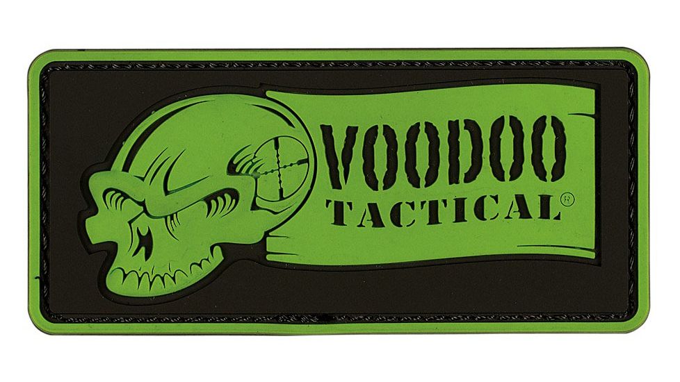 Voodoo Tactical Ribbon Logo Patch, Fuchsia, 07-0911112000