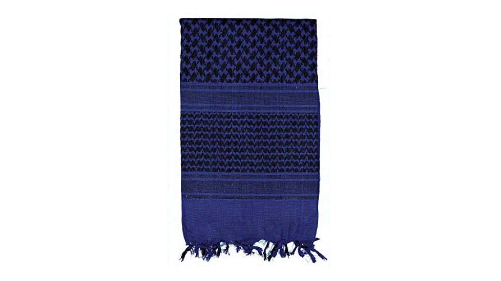Voodoo Tactical Woven Coalition Desert Scarves w/ VoOlive Draboo Logo, Cobalt Blue/Black, 08-3065136000