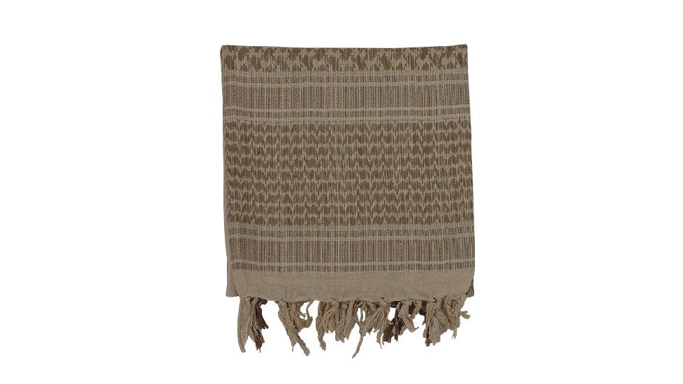 Voodoo Tactical Woven Coalition Desert Scarves, Sand/Tan, 08-3065134000
