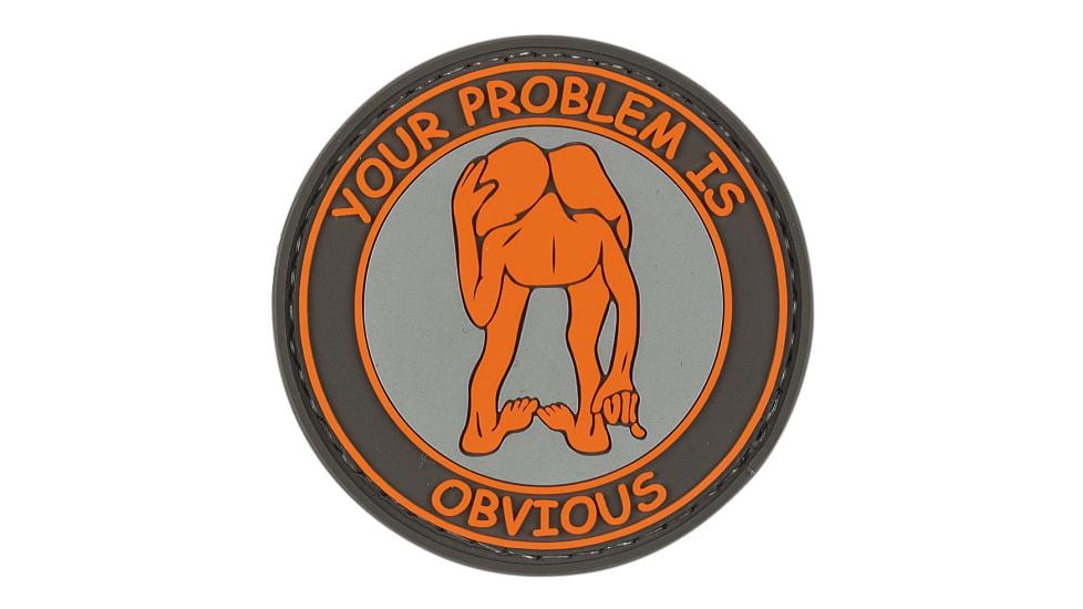 Voodoo Tactical Your Problem Patch, Rubber, 07-0900000000