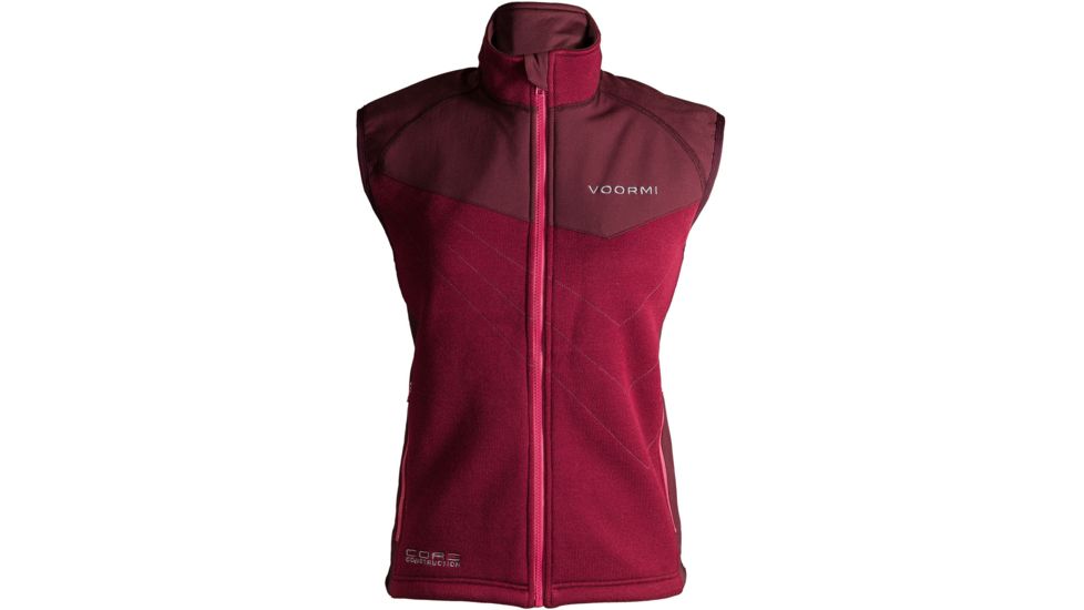 Voormi Convex Vest - Women's-Dark Cranberry-Small