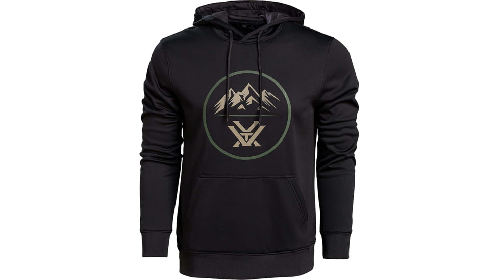 Vortex 3 Peaks Performance Hoodie - Men's, Large, Black, 221-31-BLKL