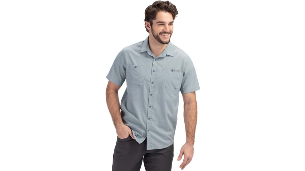 Vortex Alpine Cove SS Shirt - Mens, Extra Large, Shale Blue, 122-17-GBLXL