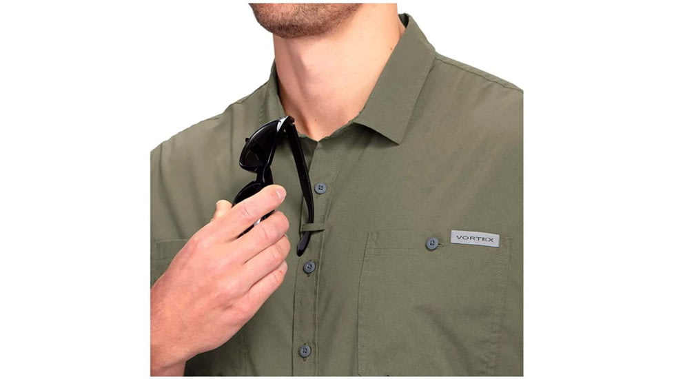 Vortex Alpine Cove SS Shirt - Mens, Lichen, L, 122-17-LICL