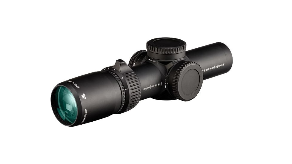 Vortex AMG 1-10x24mm LPVO 34mm Tube Rifle Scope, First Focal Plane, EBR-9 MRAD Reticle, Black, AMG-11002