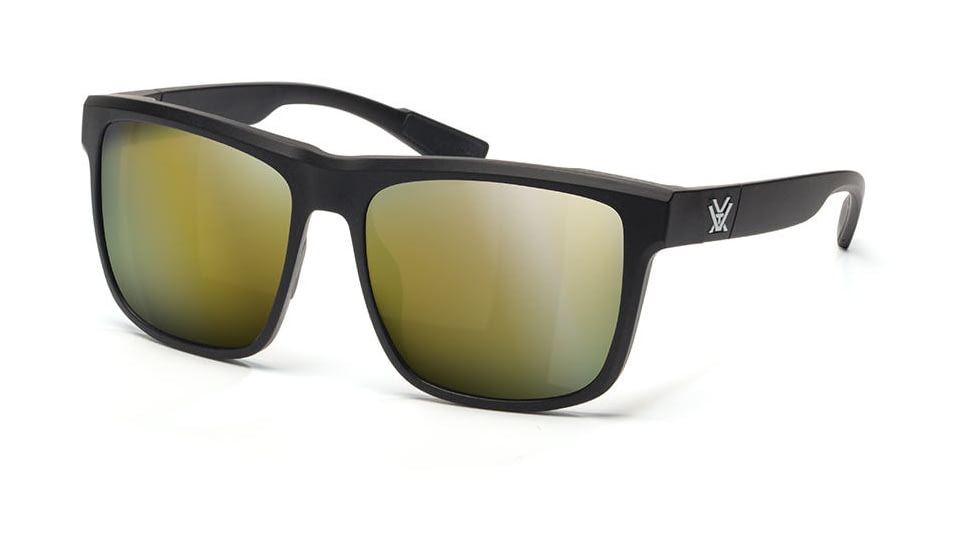 Vortex Banshee Sunglasses, Black/Amber, Gold Mirror, EBA-BKA-GL