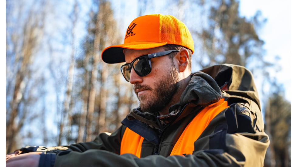 Vortex Banshee Sunglasses, Black/Amber, Gold Mirror, EBA-BKA-GL