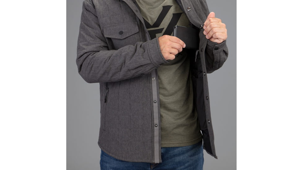 Vortex Boundary Zone Shirt Jacket - Mens, Castlerock, Extra Large, 220-15-CASXL