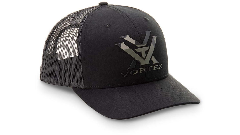 Vortex Camo Punch Cap - Mens, Black, OSFM, 221-16-BLK