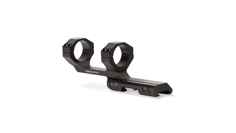 USED Vortex Sport Cantilever 30mm Rifle Scope Ring Mount, 3in Offset, Matte Aluminum, Black, Medium, CM-203, EDEMO6, Condition Fair, Installed/Mounted