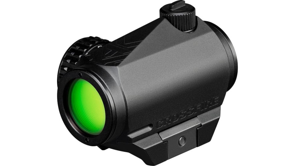 Vortex Crossfire 1x21mm Prismatic Green Dot Sight, 2 MOA, Black, 2.5&quot;, 4.59oz, CF-GD2