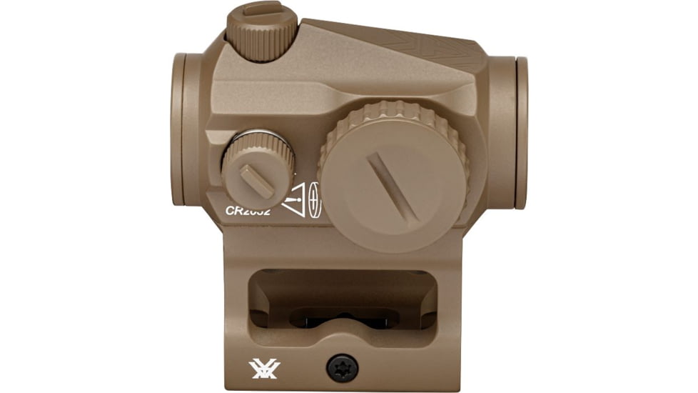Vortex Crossfire 1x21mm Reflex Red Dot Sight, 2 MOA Red, Tan, CF-RD2-T