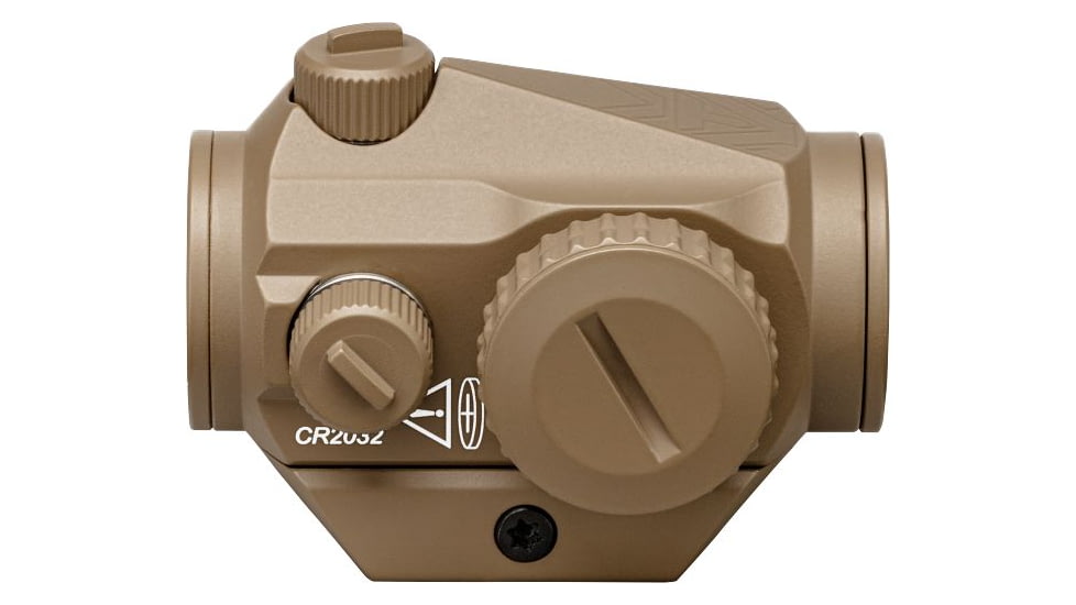 Vortex Crossfire 1x21mm Prismatic Red Dot Sight, 2 MOA, Tan, 2.5&quot;, 4.59oz, CF-RD2-T