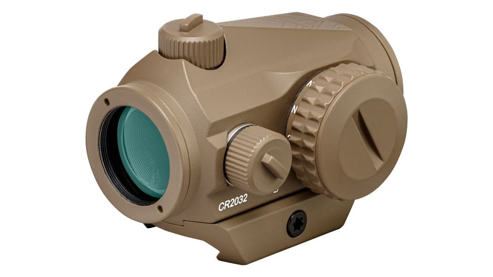 Vortex Crossfire 1x21mm Prismatic Red Dot Sight, 2 MOA, Tan, 2.5&quot;, 4.59oz, CF-RD2-T