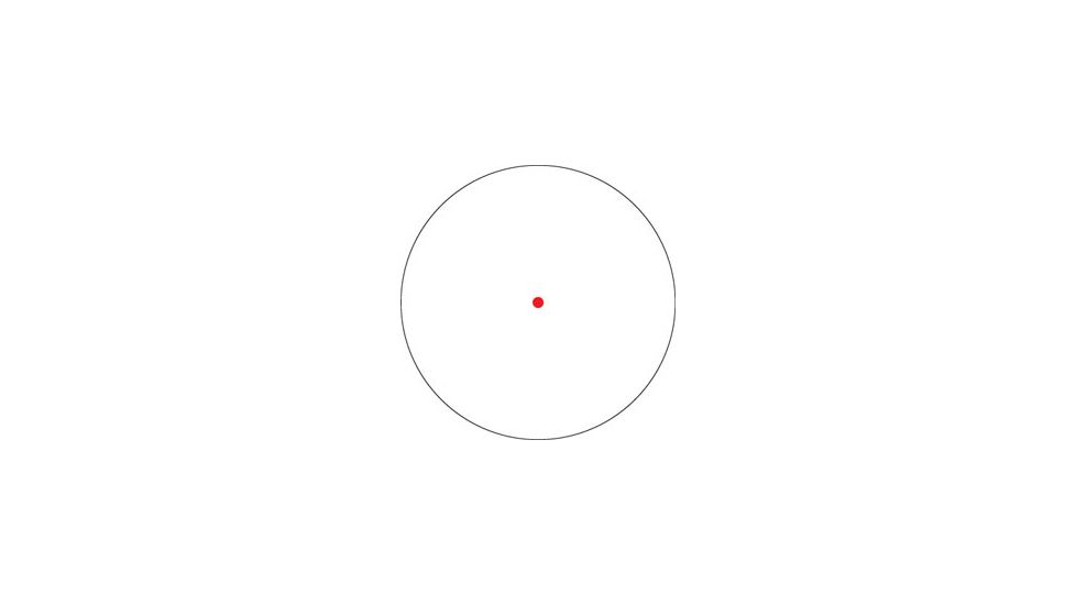 Vortex Crossfire 1x Red Dot Sight w/2 MOA Dot Reticle, CF-RD1