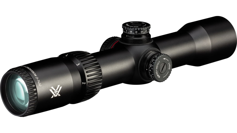 Vortex Crossfire II 2-7x32 Crossbow Scope, XBR-2 Reticle, Matte Black, CF2-CB1