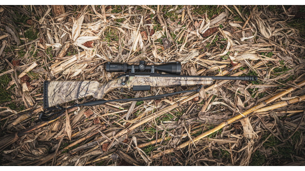 Vortex Crossfire II Straight-Wall 3-9x50 mm Rifle Scope, 1 in Tube, Second Focal Plane, Black, Anodized, Non-Illuminated Straight-Wall BDC Reticle, MOA Adjustment, CF2-31011SW