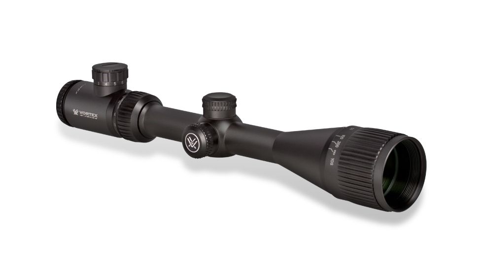 Vortex Crossfire II AO 6-24x50 mm Rifle Scope, 30 mm Tube, Second Focal Plane, Black, Hard Anodized, Non-Illuminated Dead-Hold BDC Reticle, MOA Adjustment, CF2-31045