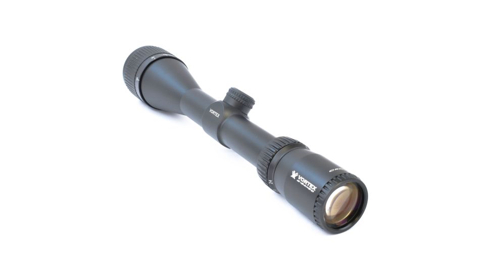 Vortex Crossfire II AO 6-24x50 mm Rifle Scope, 30 mm Tube, Second Focal Plane, Black, Hard Anodized, Non-Illuminated Dead-Hold BDC Reticle, MOA Adjustment, CF2-31045