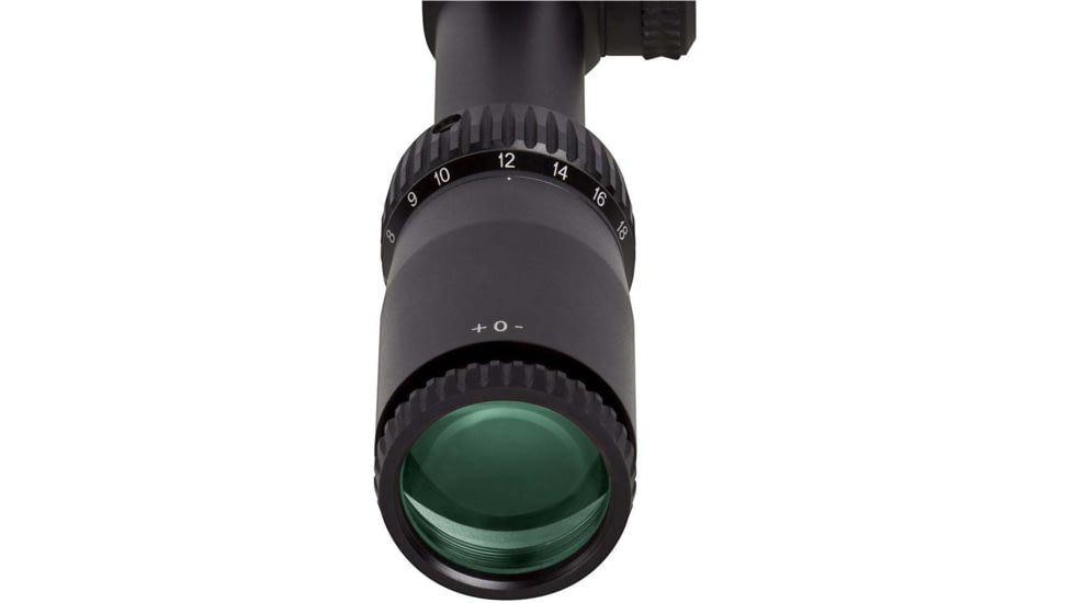 Vortex Crossfire II AO 6-18x44mm Rifle Scope, 1in Tube, Second Focal Plane, Black, Hard Anodized, Red Dead-Hold BDC Reticle, MOA Adjustment, CF2-31033