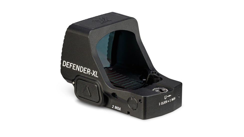Vortex Defender-XL 1x Reflex Micro Green Dot Sight, 3 MOA, Black, DFXL-MGD3