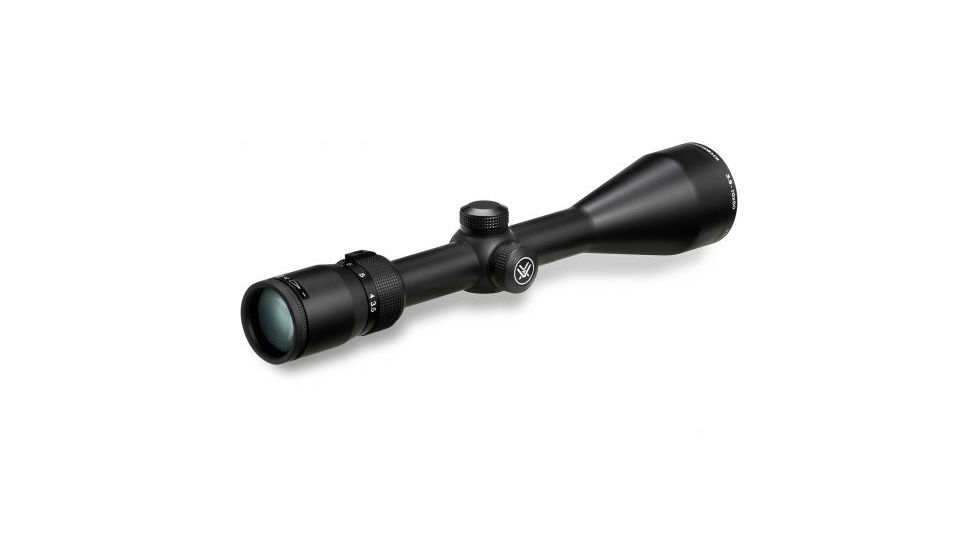 Vortex Diamondback 3.5-10x50 mm Rifle Scope, 1 in Tube, Second Focal Plane, Black, Hard Anodized, Non-Illuminated Dead-Hold BDC Reticle, MOA Adjustment, DBK-03-BDC