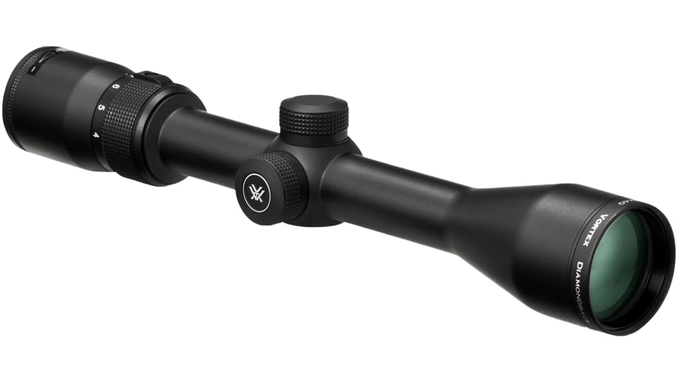 DEMO, Vortex Diamondback 4-12x40mm Rifle Scope, 1 in Tube, Second Focal Plane, Black, Hard Anodized, Non-Illuminated Dead-Hold BDC Reticle, MOA Adjustment, DBK-04-BDC