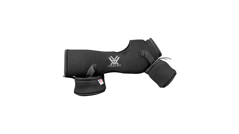 Vortex Diamondback Black Fitted Case for 80mm Scope Case Angled D-80