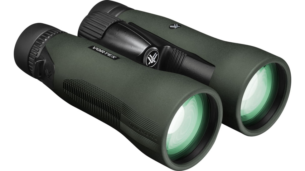 Vortex Diamondback HD 15x56mm Binocular, Roof, Rubber, Green, DB-218