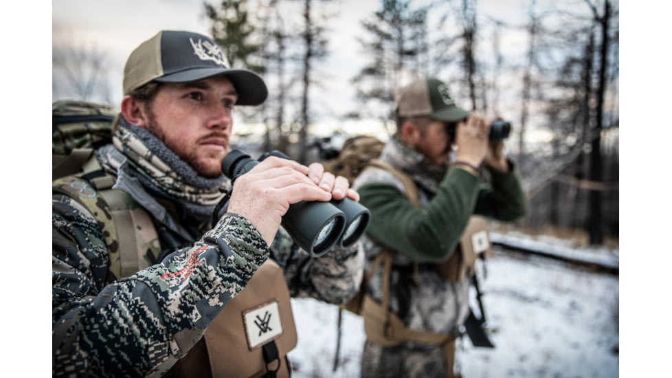 Vortex Diamondback HD 15x56mm Binocular, Roof, Rubber, Green, DB-218