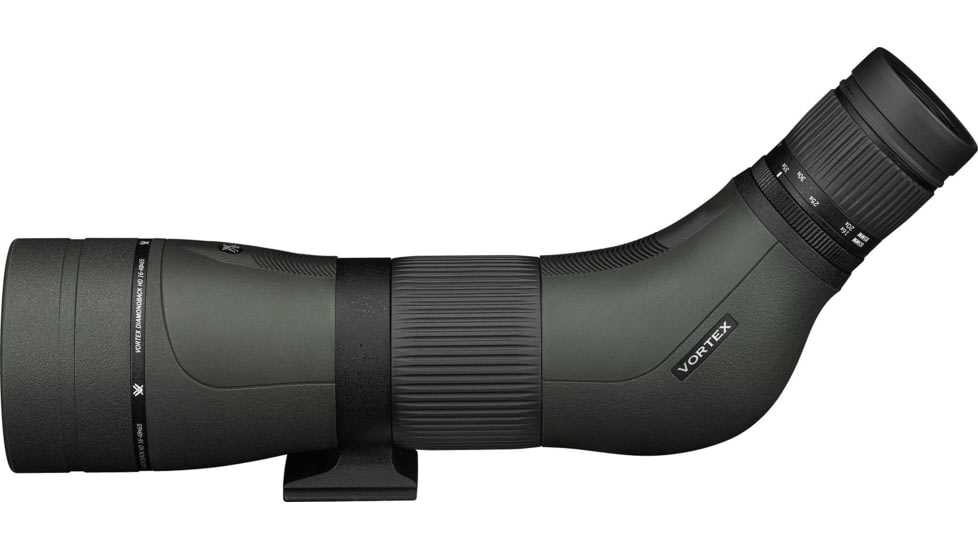 Vortex Diamondback HD Spotting Scope, 16-48x65mm, Angled, Green, 16 x 8.28 x 5.5, DS-65A