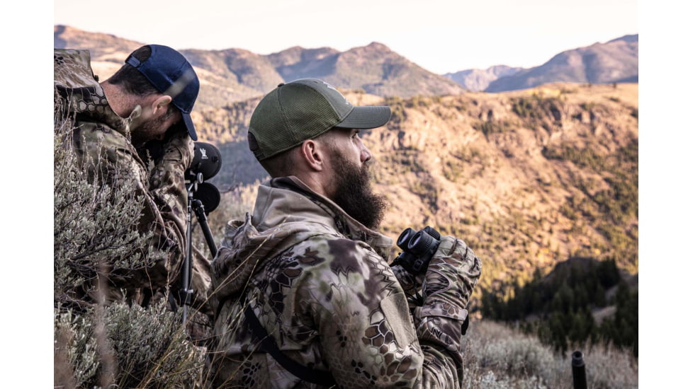 EDEMO Vortex Fury HD 5000 10x42mm Laser Rangefinding Roof Prism Binocular w/AB, Rubber, Green, 8.125x5x5.8, LRF302, EDEMO1