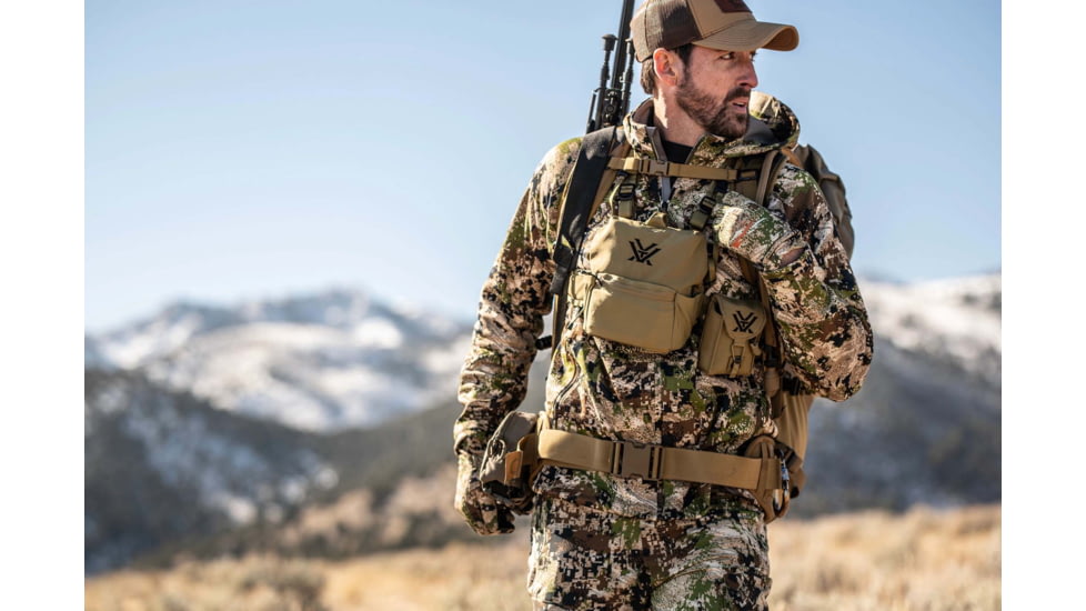 Vortex GlassPak Pro Binocular Harness, Tan, Small, P600-S