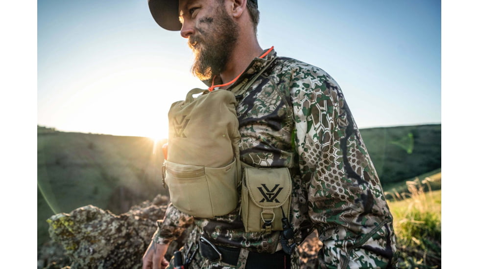 Vortex GlassPak Pro Binocular Harness, Tan, Small, P600-S