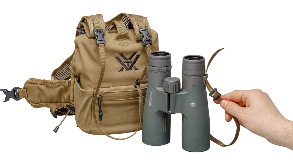 Vortex GlassPak Pro Binocular Harness, Tan, Small, P600-S